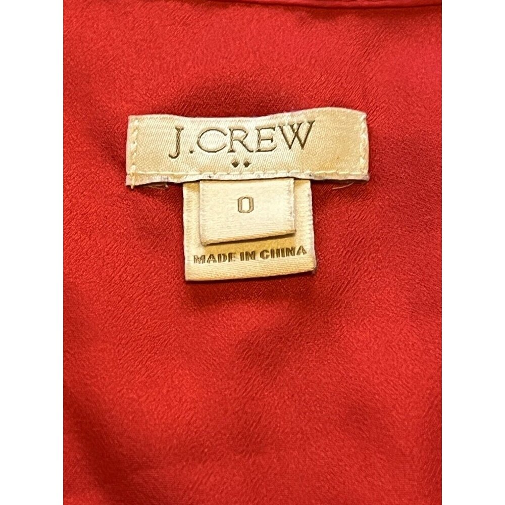 J Jill Button Up Shirt Size 0 Sleeveless Lightweight Beach‎ Travel Preppy Womens - Picture 9 of 9